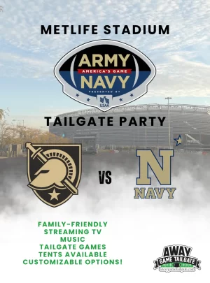 army vs navy metlife stadium tailgate