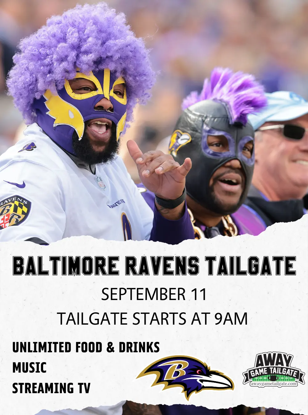 Baltimore Ravens Tailgate Metlife Stadium