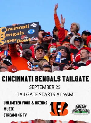 Cincinnati Bengals Tailgate Metlife Stadium