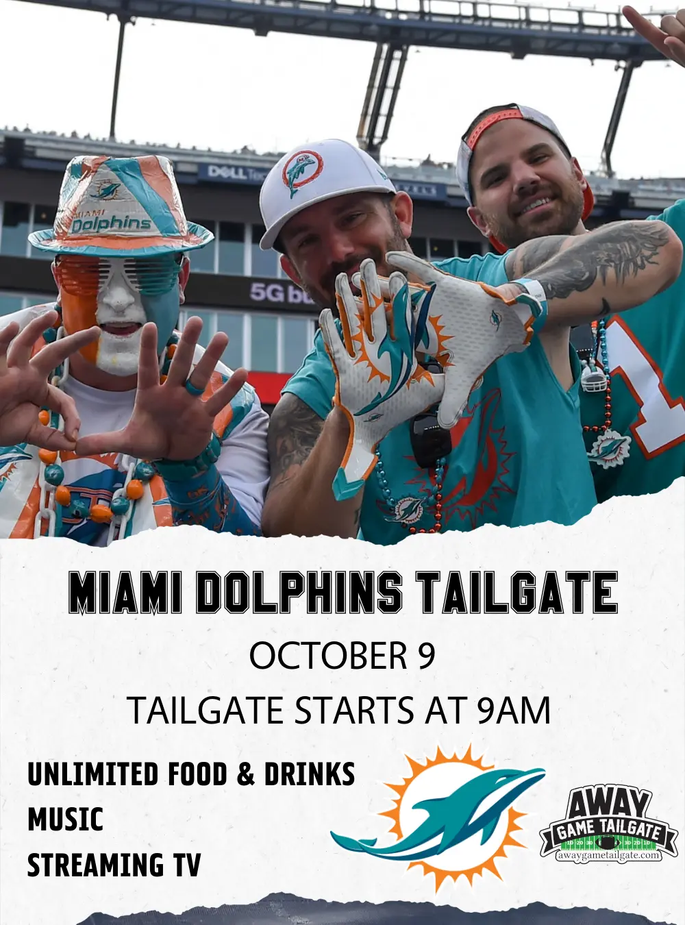 Miami Dolphins Tailgate Metlife Stadium