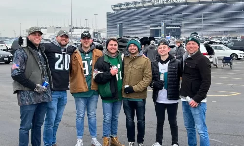 The Eagles Tailgate At MetLife Stadium