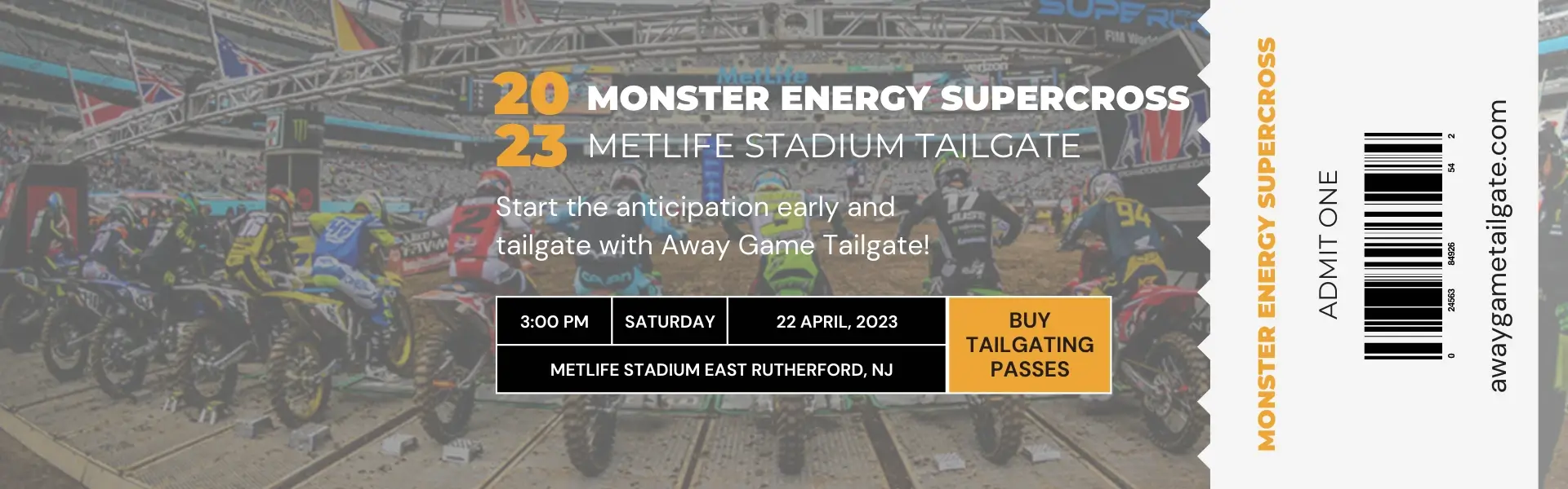Monster Energy Supercross MetLife Stadium Tailgate