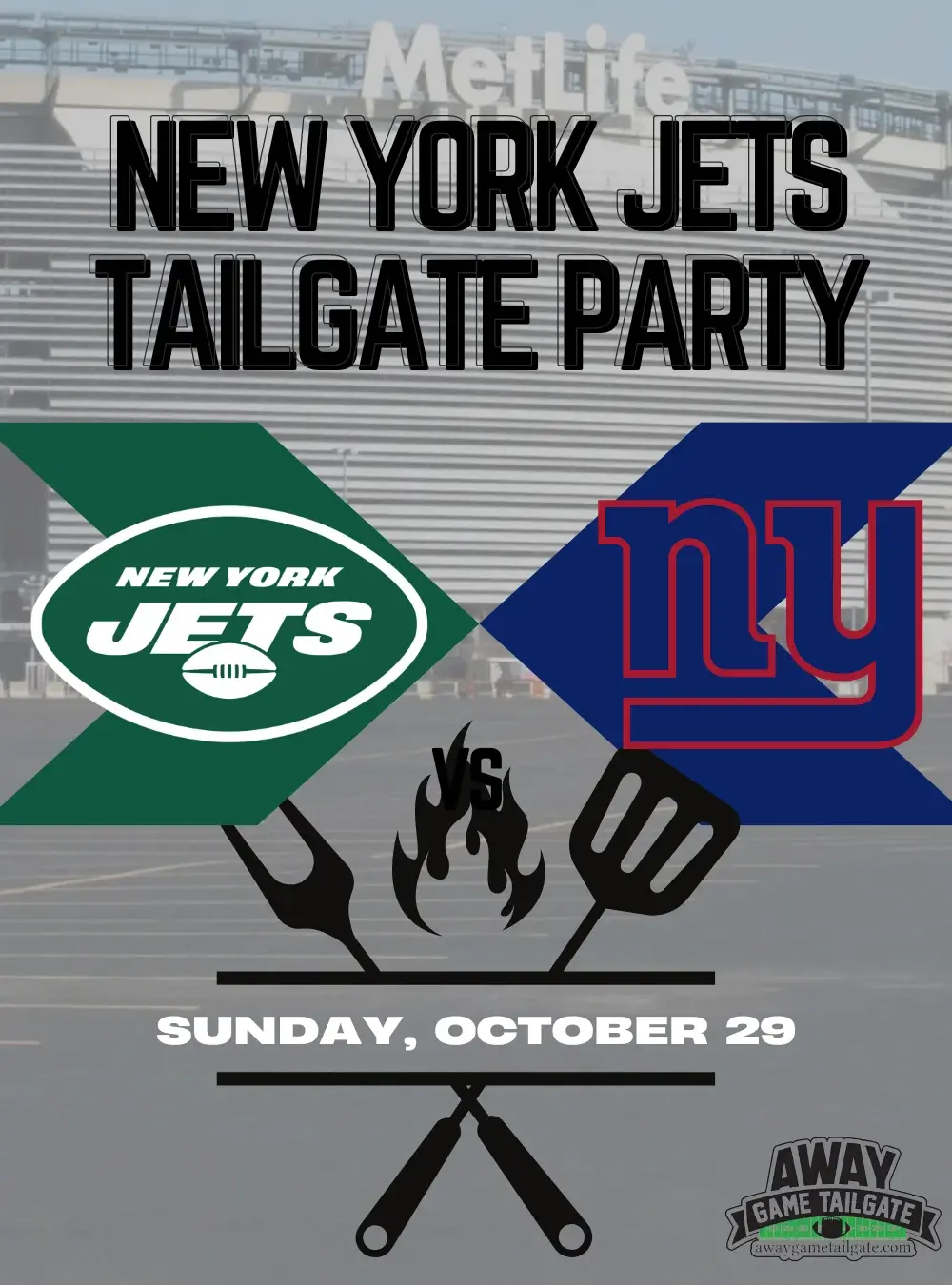 NY Jets MetLife Stadium Tailgate