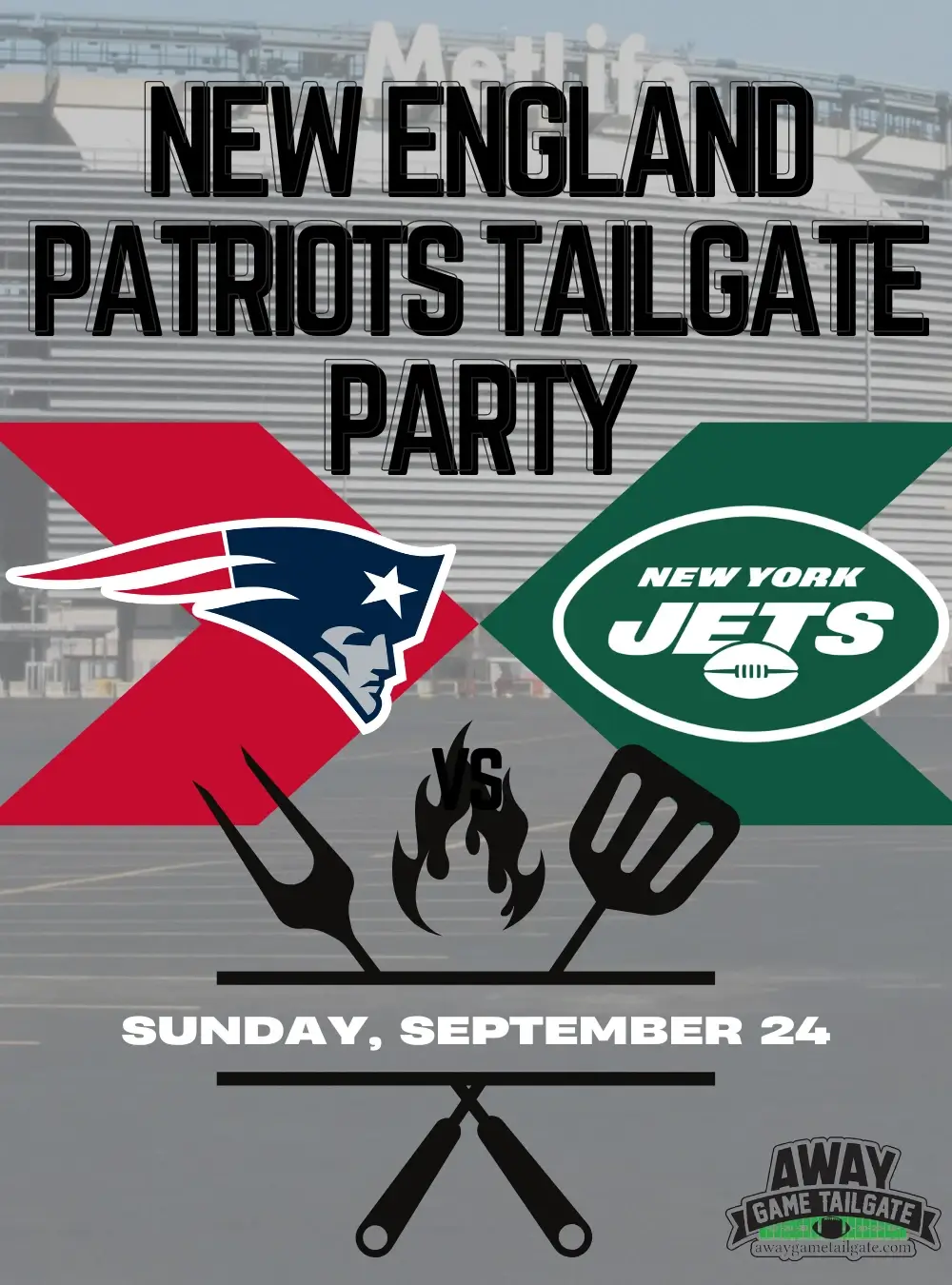 patriots tailgate party tickets