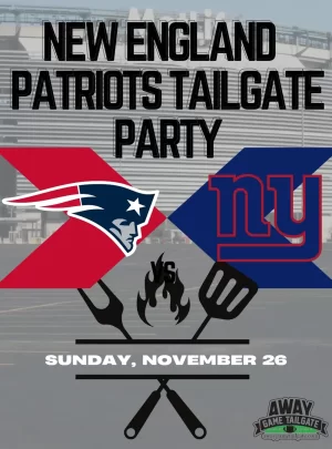 New England Patriots MetLife Stadium giants Tailgate