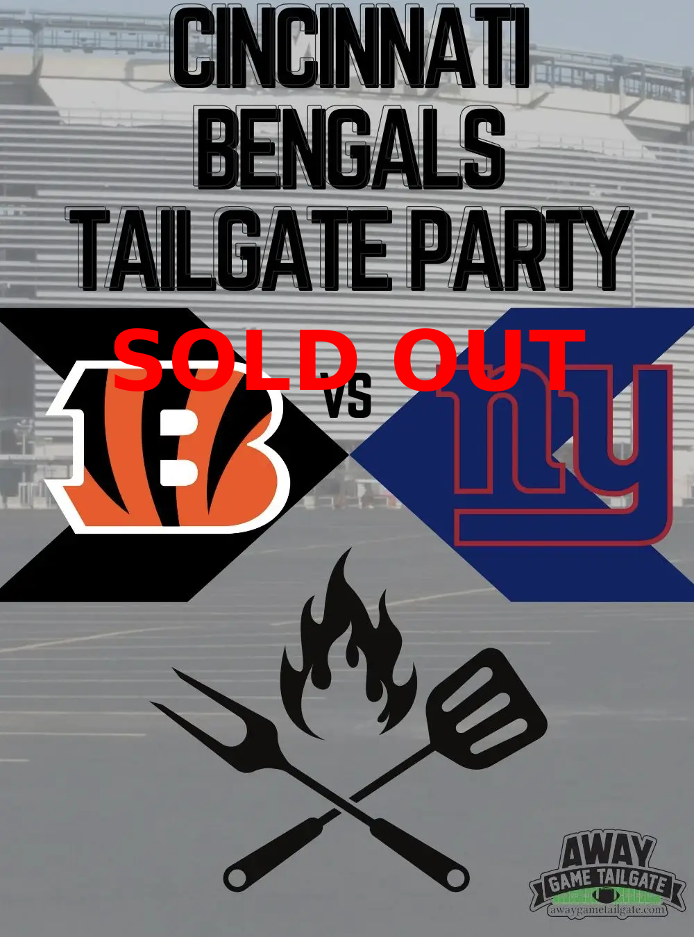 Bengals MetLife Stadium Tailgate Sold Out