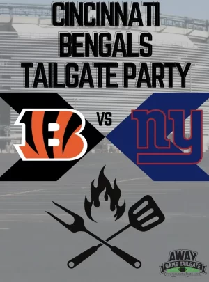 Cincinnati Bengals Tailgate Party MetLife Stadium