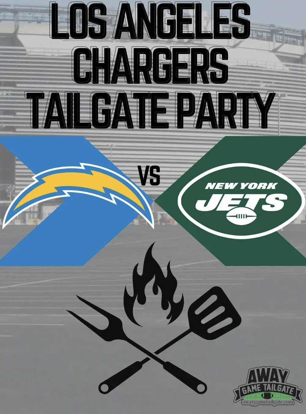 Los Angeles Chargers Tailgate Party MetLife Stadium