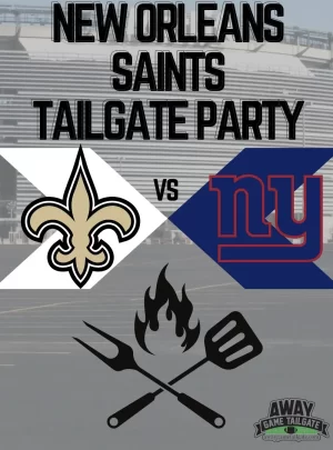 New Orleans Saints Tailgate Party MetLife Stadium