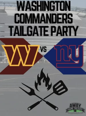 Washington Commanders Tailgate Party MetLife Stadium