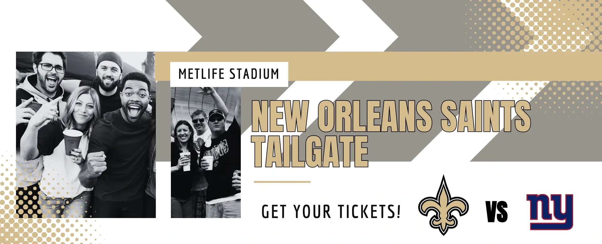 New Orleans Saints tailgate metlife stadium