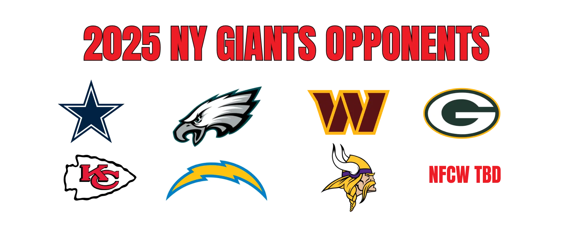 2025 ny giants opponents