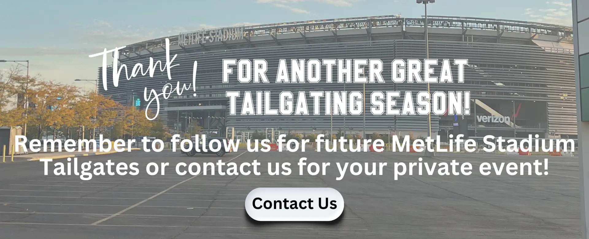 away game tailgate MetLife Stadium