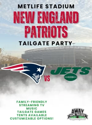 New England Patriots Tailgate Party