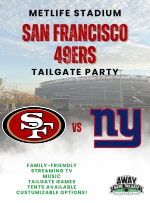 San Francisco 49ers Tailgate Party