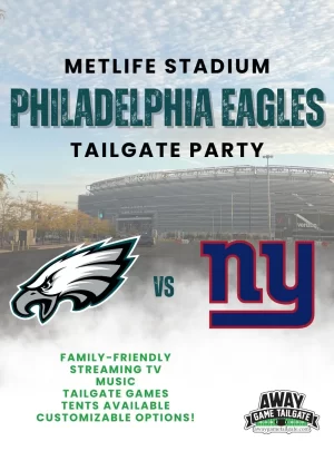 Philadelphia Eagles MetLife Stadium Tailgate Party