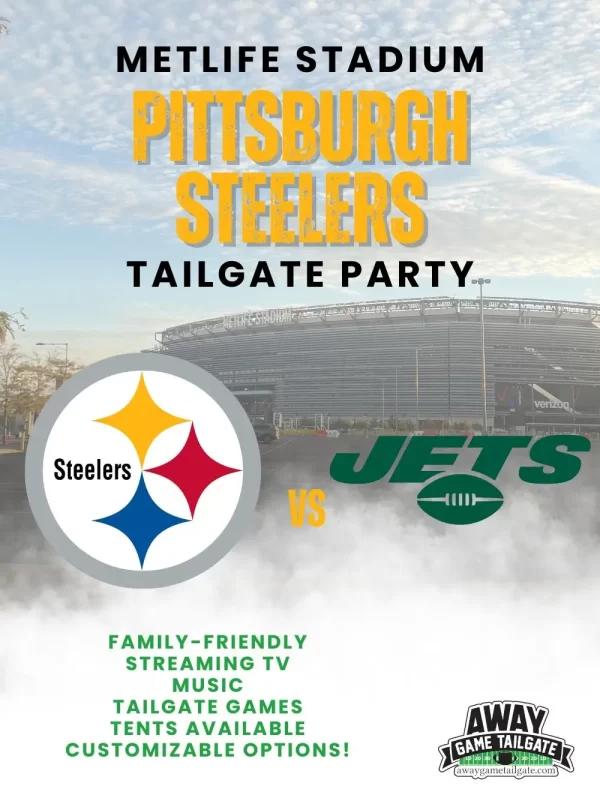 Pittsburgh steelers MetLife Stadium Tailgate Party