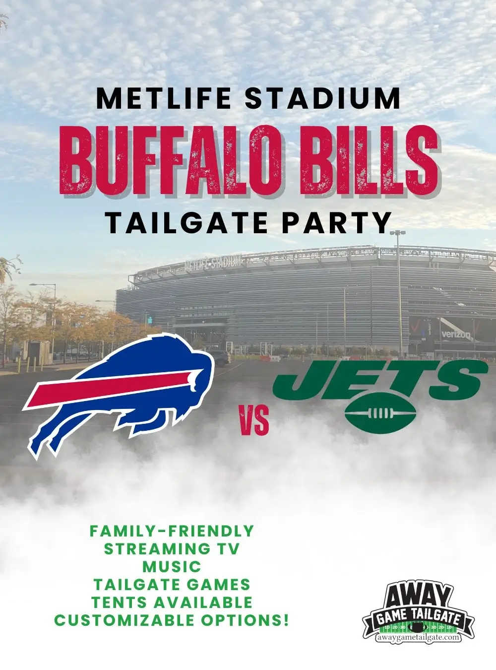 buffalo bills MetLife Stadium Tailgate Party