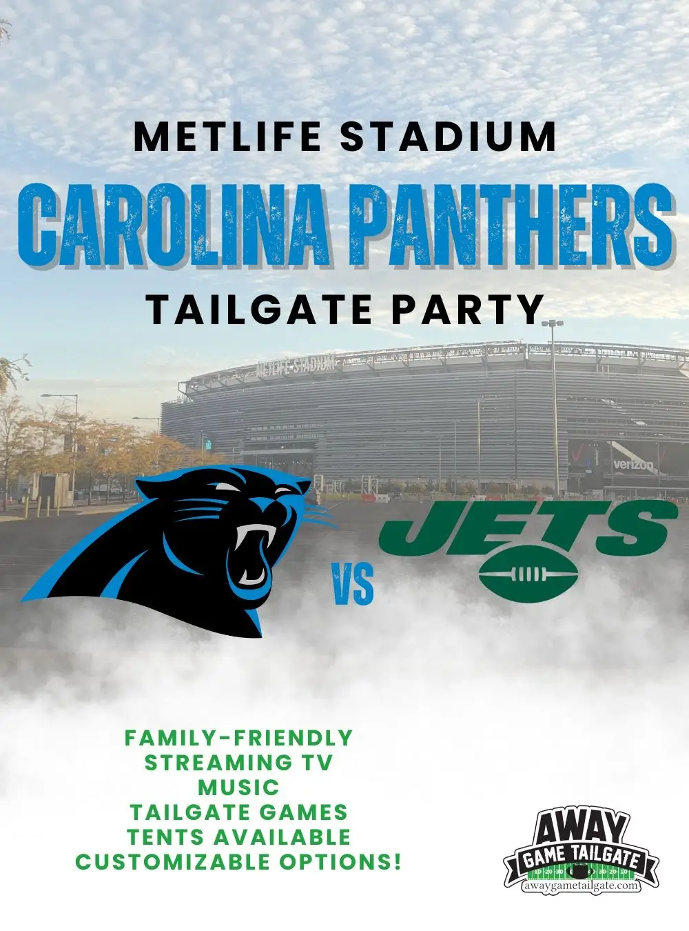 carolina panthers MetLife Stadium Tailgate Party