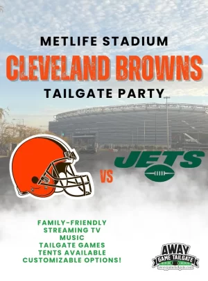 cleveland browns MetLife Stadium Tailgate Party