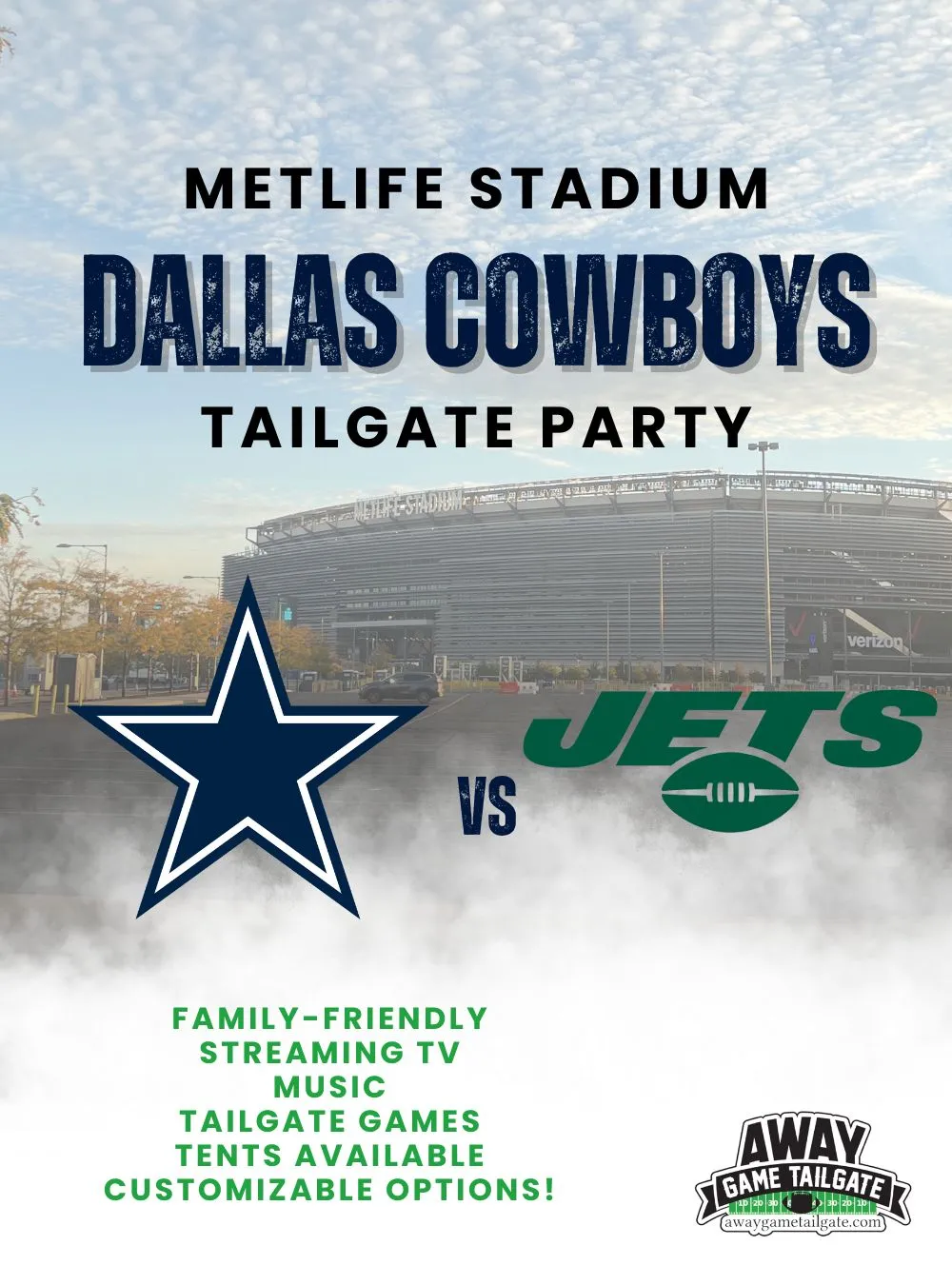 dallas cowboys MetLife Stadium Tailgate Party