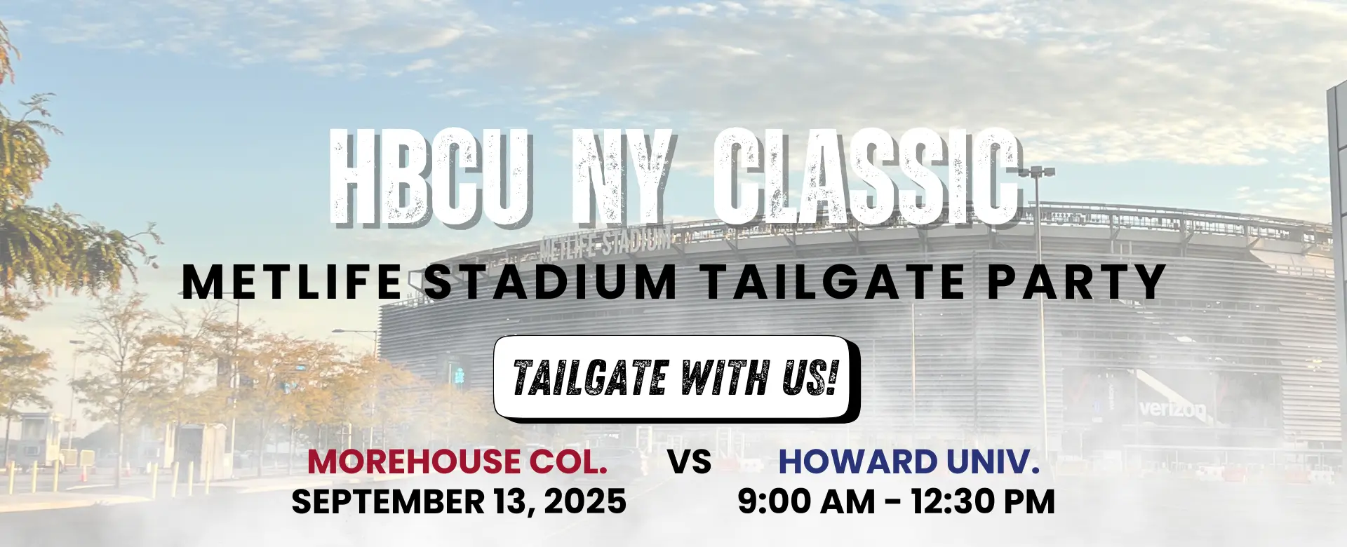 HBCU NY METLIFE STADIUM TAILGATE PARTY