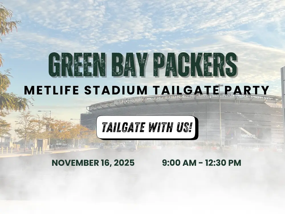 Green Bay Packers METLIFE STADIUM TAILGATE PARTY