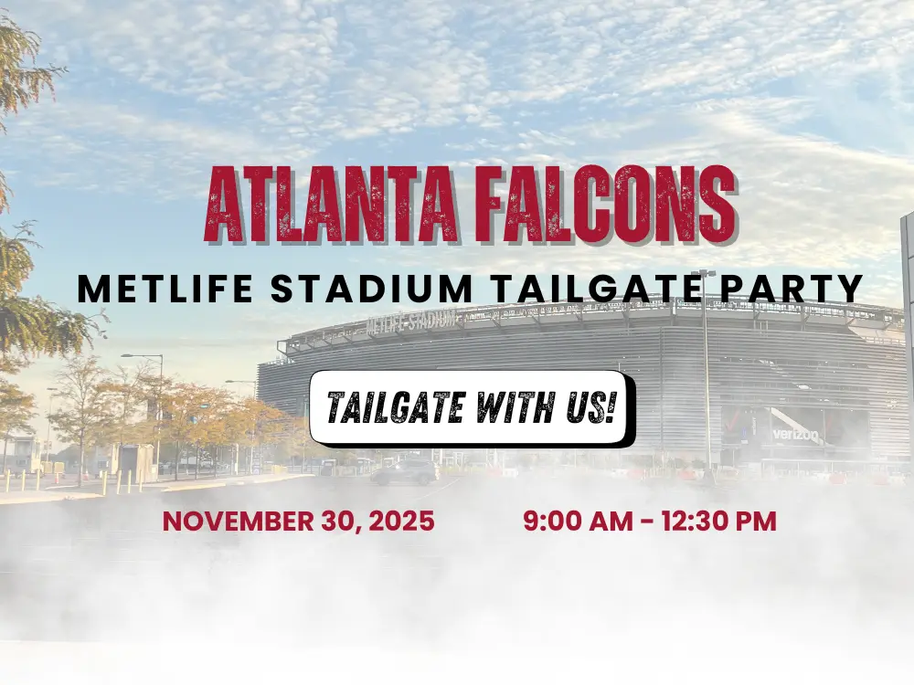atlanta falcons METLIFE STADIUM TAILGATE PARTY