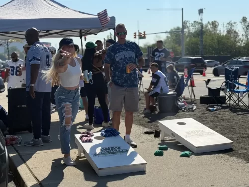 Dallas Cowboys Jets MetLife Stadium Tailgate 2025 8