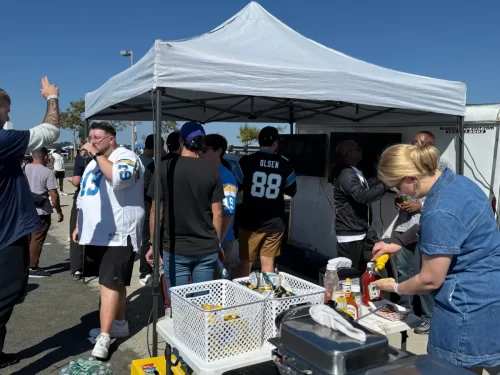 Los Angeles Chargers MetLife Stadium Tailgate 19