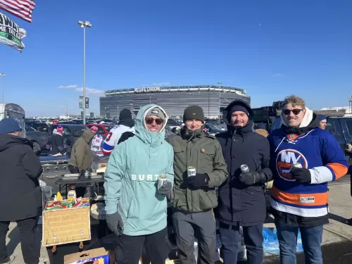 NY Rangers NY Islanders Metlife Stadium Tailgate